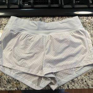 Lulu lemon white shorts